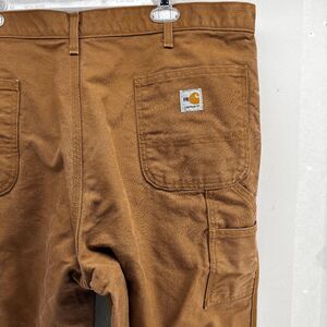 Carhartt FRB229 MENS 40x32 BRN Brown Flame-Resistant Duck Loose-Original Pants